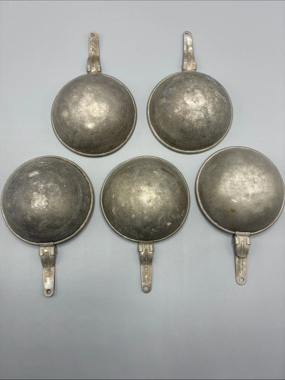 Angie Metal Egg Poaching Cups - Silver Finish aluminum?